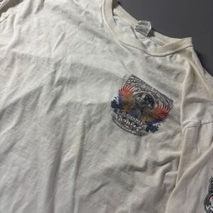 Laconia Motorcycle Week‎ 2013 2014 Graphic Jerzees XL Long Sleeve Distressed
